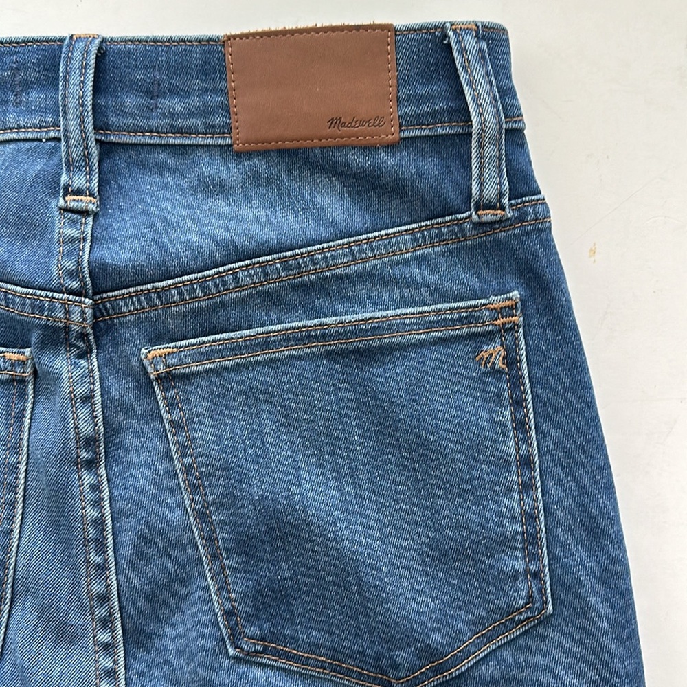 MADEWELL Stovepipe Jeans Size 25 Medium Wash - Picture 10 of 14